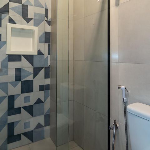 Studio para alugar com 34m², 0 quarto e sem vaga Studio para alugar com 34m², 0 quarto e sem vagaBanheiro