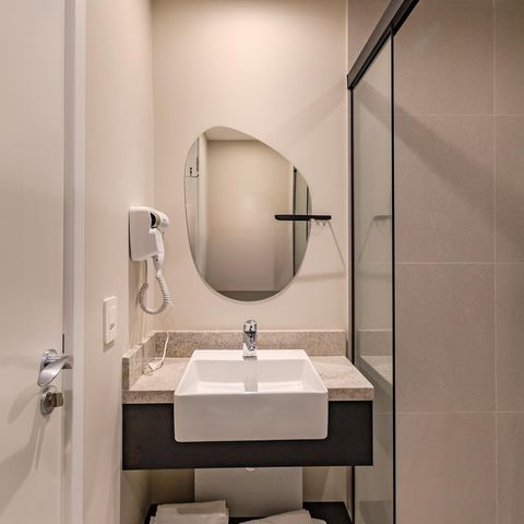 Studio à venda com 30m², 1 quarto e sem vaga Studio à venda com 30m², 1 quarto e sem vagaBanheiro
