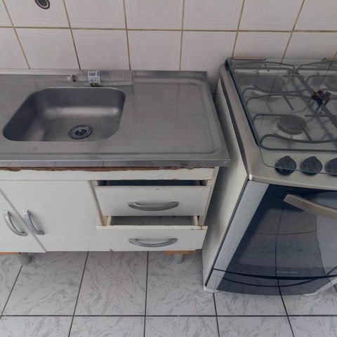 Studio à venda com 40m², 1 quarto e 1 vaga Studio à venda com 40m², 1 quarto e 1 vagaCozinha