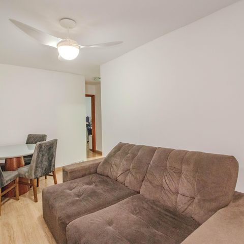 Apartamento à venda com 57m², 2 quartos e sem vaga Apartamento à venda com 57m², 2 quartos e sem vagaSala