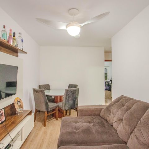 Apartamento à venda com 57m², 2 quartos e sem vaga Apartamento à venda com 57m², 2 quartos e sem vagaSala