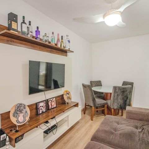 Apartamento à venda com 57m², 2 quartos e sem vaga Apartamento à venda com 57m², 2 quartos e sem vagaSala