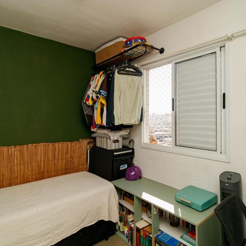 Apartamento à venda com 62m², 3 quartos e 1 vagaQuarto