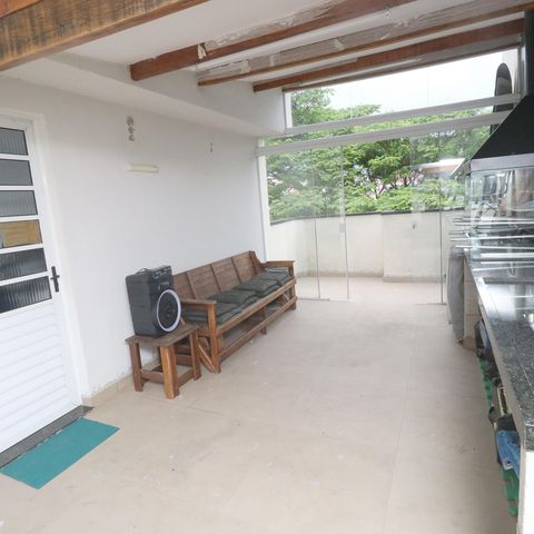 Apartamento à venda com 135m², 2 quartos e 1 vagaÁrea gourmet