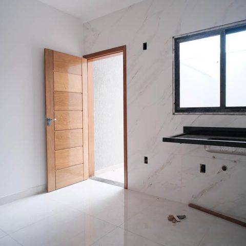 Casa à venda com 79m², 2 quartos e 2 vagasCozinha