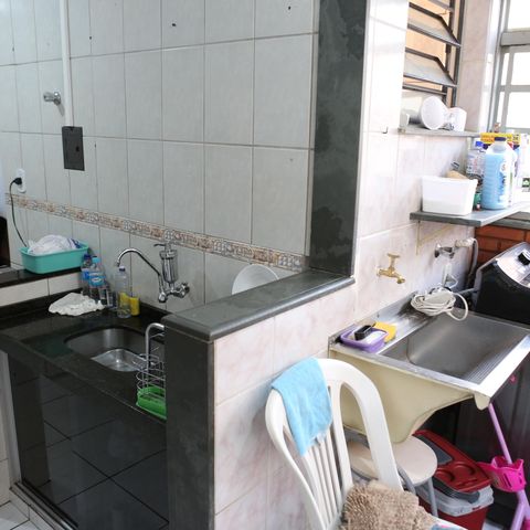 Apartamento à venda com 50m², 2 quartos e 1 vagaCozinha e Área de Serviço