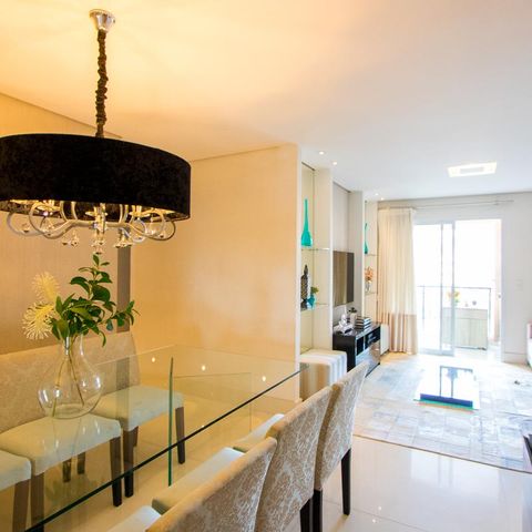 Apartamento à venda com 118m², 3 quartos e 4 vagas Apartamento à venda com 118m², 3 quartos e 4 vagasSala