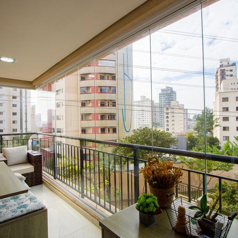 Apartamento à venda com 118m², 3 quartos e 4 vagas Apartamento à venda com 118m², 3 quartos e 4 vagasVaranda gourmet