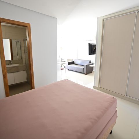 Studio para alugar com 60m², 1 quarto e 1 vaga Studio para alugar com 60m², 1 quarto e 1 vagaQuarto