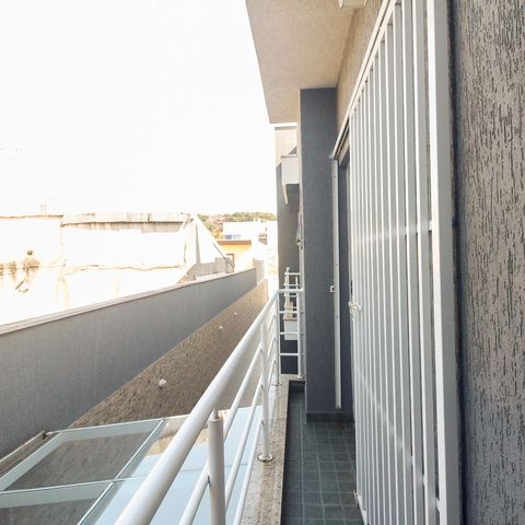Casa de condomínio à venda com 126m², 3 quartos e 2 vagas Casa de condomínio à venda com 126m², 3 quartos e 2 vagasVaranda do Quarto 2