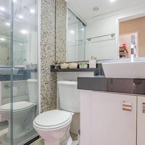Apartamento à venda com 53m², 2 quartos e 1 vagaBanheiro Social