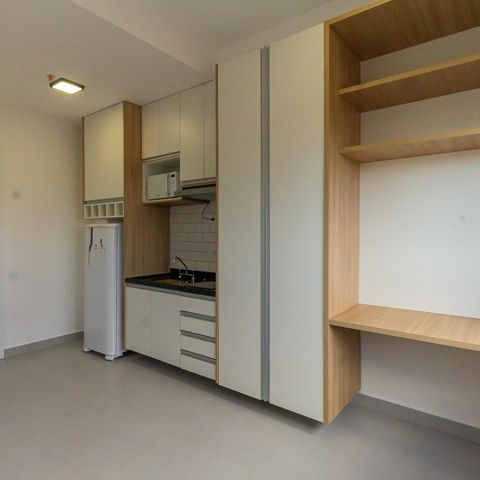 Studio à venda com 28m², 1 quarto e sem vagaStudio