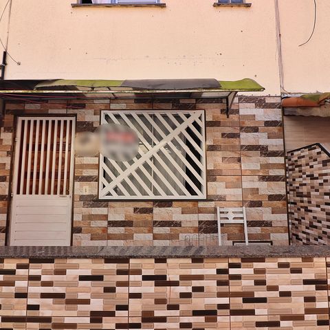 Casa à venda com 50m², 2 quartos e sem vagaFachada 