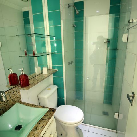 Apartamento para alugar com 52m², 2 quartos e 1 vagaBanheiro Social