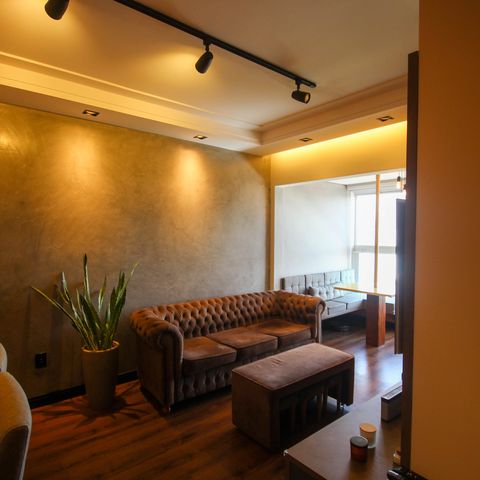 Apartamento para alugar com 72m², 1 quarto e 2 vagasSala