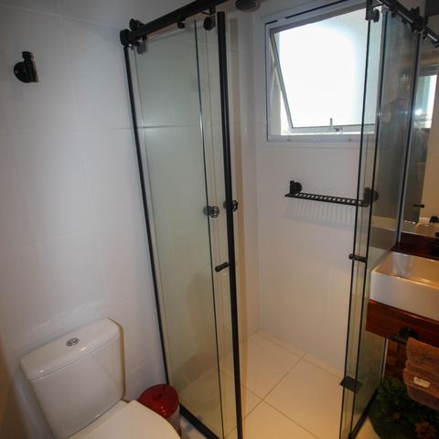 Apartamento para alugar com 72m², 1 quarto e 2 vagasBanheiro Social