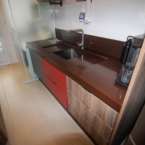 Apartamento para alugar com 72m², 1 quarto e 2 vagasCozinha