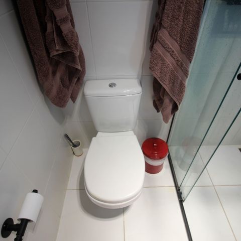 Apartamento para alugar com 72m², 1 quarto e 2 vagasBanheiro da Suíte