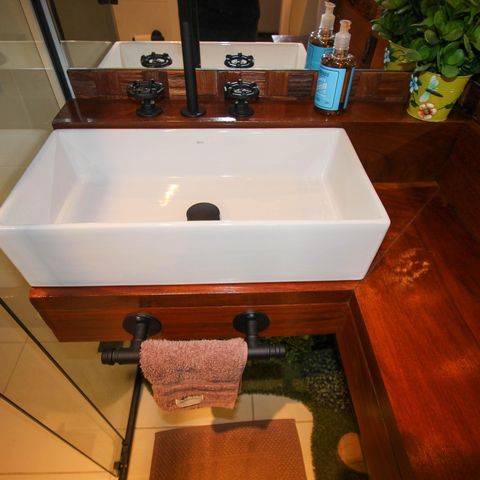 Apartamento para alugar com 72m², 1 quarto e 2 vagasBanheiro Social