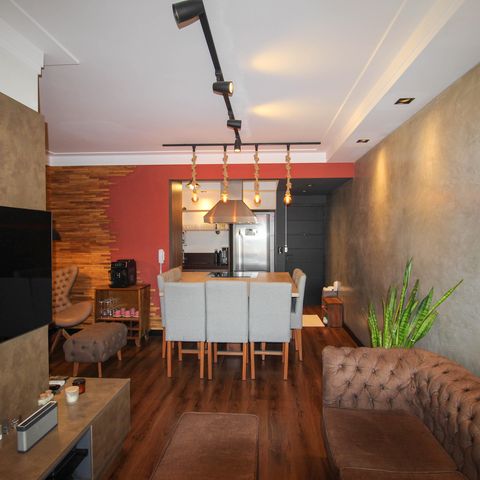 Apartamento para alugar com 72m², 1 quarto e 2 vagasSala