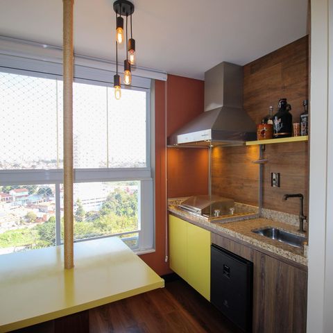 Apartamento para alugar com 72m², 1 quarto e 2 vagasVaranda gourmet