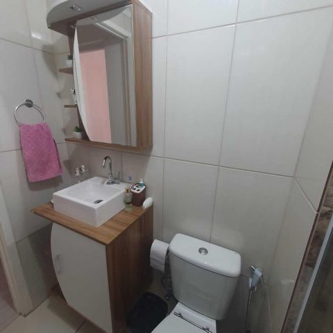 Apartamento para alugar com 45m², 1 quarto e sem vaga Apartamento para alugar com 45m², 1 quarto e sem vagaBanheiro