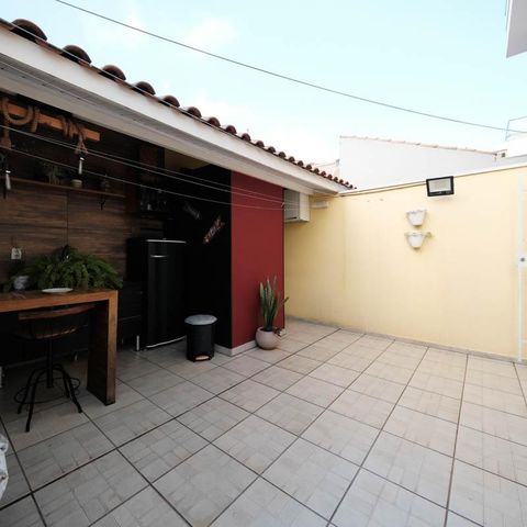Casa à venda com 125m², 3 quartos e 2 vagasÁrea gourmet
