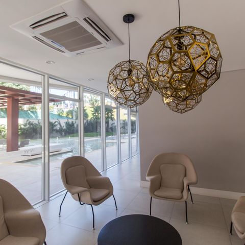 Apartamento para alugar com 90m², 3 quartos e 2 vagasHall social