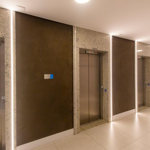 Apartamento para alugar com 90m², 3 quartos e 2 vagasHall social