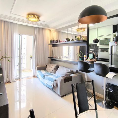 Apartamento à venda com 69m², 2 quartos e 1 vaga Apartamento à venda com 69m², 2 quartos e 1 vagaSala