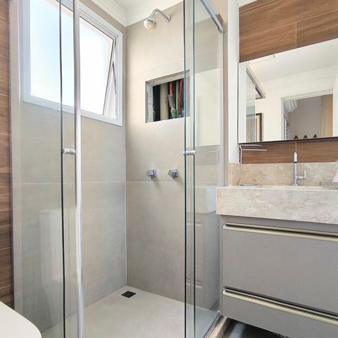 Apartamento à venda com 69m², 2 quartos e 1 vaga Apartamento à venda com 69m², 2 quartos e 1 vagaBanheiro da Suíte