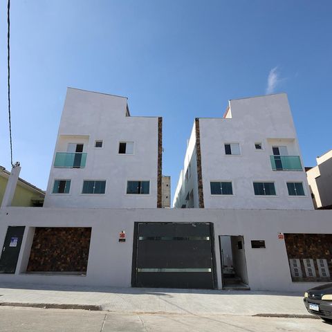 Casa de condomínio à venda com 129m², 2 quartos e 2 vagasFachada