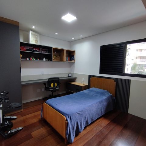 Apartamento à venda com 178m², 4 quartos e 3 vagas Apartamento à venda com 178m², 4 quartos e 3 vagasQuarto 2