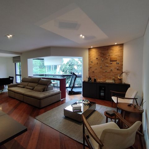 Apartamento à venda com 178m², 4 quartos e 3 vagas Apartamento à venda com 178m², 4 quartos e 3 vagasSala 1
