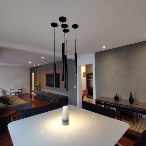 Apartamento à venda com 178m², 4 quartos e 3 vagas Apartamento à venda com 178m², 4 quartos e 3 vagasSala 2