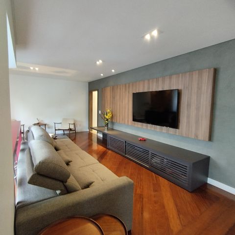 Apartamento à venda com 178m², 4 quartos e 3 vagas Apartamento à venda com 178m², 4 quartos e 3 vagasSala 1