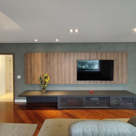 Apartamento à venda com 178m², 4 quartos e 3 vagas Apartamento à venda com 178m², 4 quartos e 3 vagasSala 1