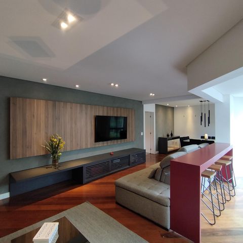 Apartamento à venda com 178m², 4 quartos e 3 vagas Apartamento à venda com 178m², 4 quartos e 3 vagasSala