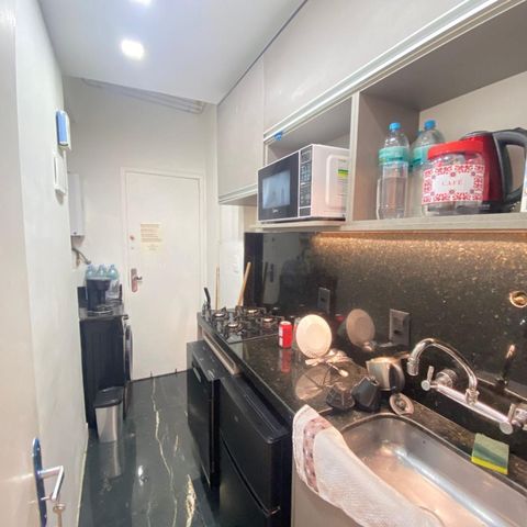 Apartamento à venda com 25m², 1 quarto e sem vaga