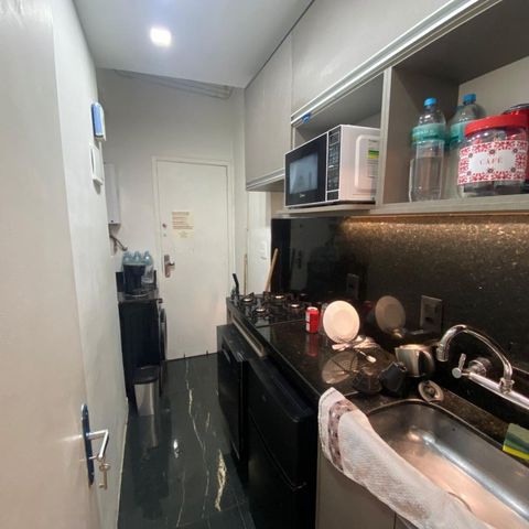 Apartamento à venda com 25m², 1 quarto e sem vaga