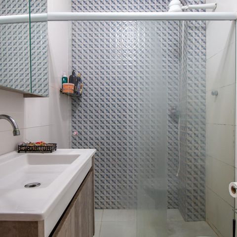 Apartamento à venda com 60m², 2 quartos e 1 vagaBanheiro
