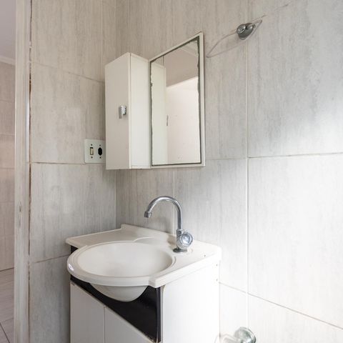 Apartamento à venda com 37m², 1 quarto e sem vaga Apartamento à venda com 37m², 1 quarto e sem vagaBanheiro