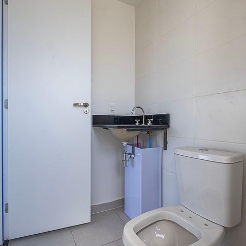 Studio à venda com 23m², 1 quarto e sem vaga Studio à venda com 23m², 1 quarto e sem vagaBanheiro