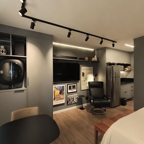 Apartamento à venda com 28m², 1 quarto e sem vaga Apartamento à venda com 28m², 1 quarto e sem vagaStudio