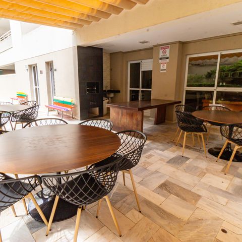Apartamento para alugar com 126m², 3 quartos e 2 vagas Apartamento para alugar com 126m², 3 quartos e 2 vagasÁrea comum - Churrasqueira