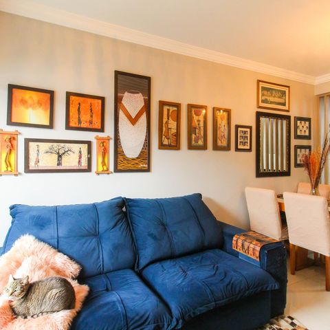 Casa de condomínio à venda com 131m², 3 quartos e 2 vagas Casa de condomínio à venda com 131m², 3 quartos e 2 vagasSala