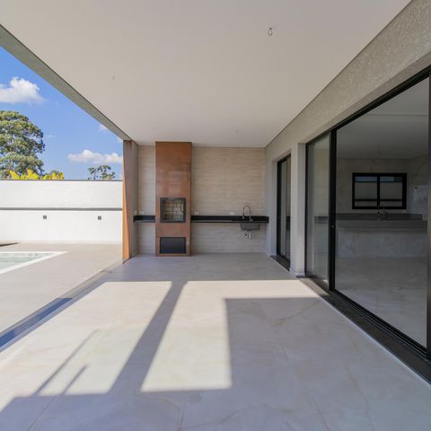 Casa de condomínio para alugar com 380m², 4 quartos e 4 vagasChurrasqueira