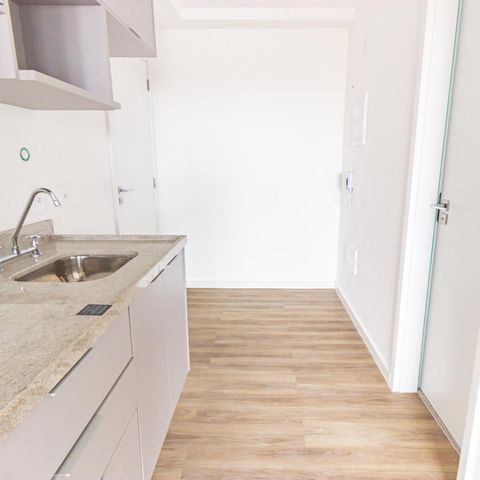Apartamento à venda com 28m², 1 quarto e sem vaga Apartamento à venda com 28m², 1 quarto e sem vagaCozinha