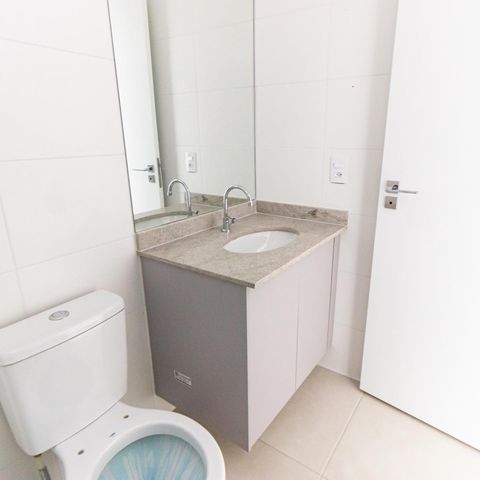 Apartamento à venda com 28m², 1 quarto e sem vaga Apartamento à venda com 28m², 1 quarto e sem vagaBanheiro