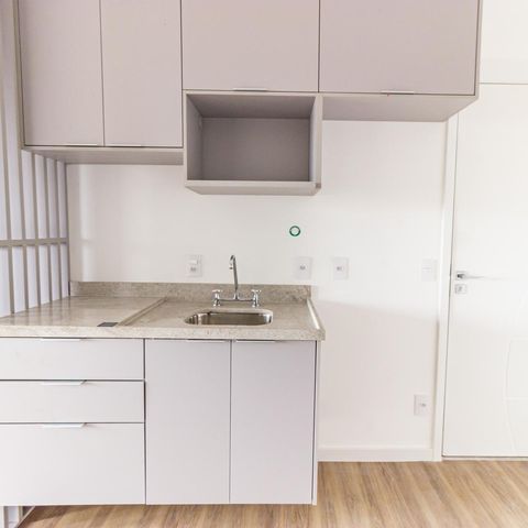 Apartamento à venda com 28m², 1 quarto e sem vaga Apartamento à venda com 28m², 1 quarto e sem vagaCozinha